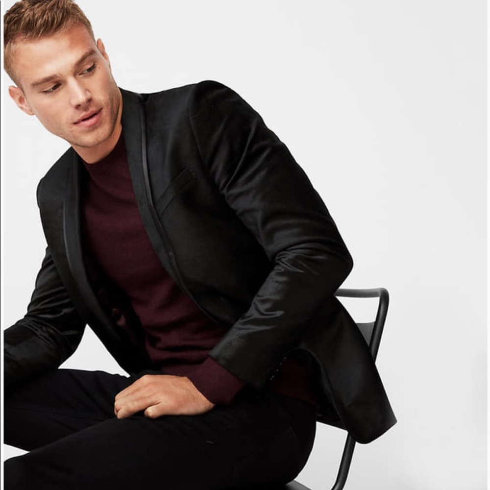 Express Velvet Blazer